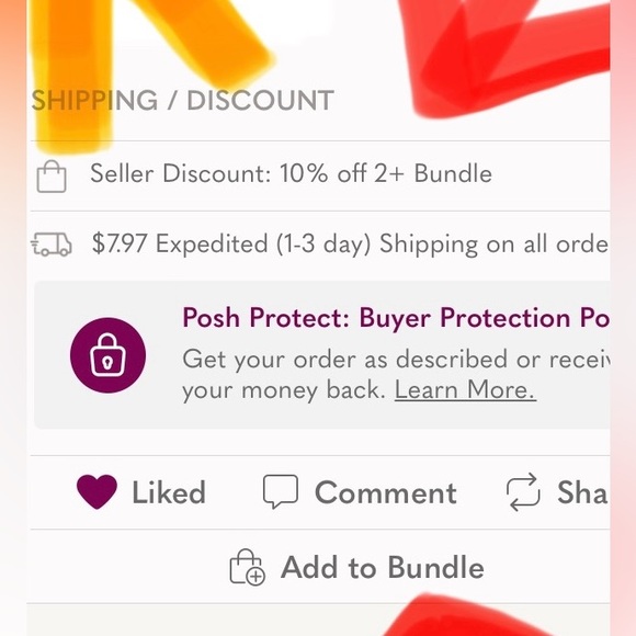 NWT 18K Gold over Silver with Cubic Zirconia. Sparkle & Glam Hoop Earrings - Picture 11 of 11